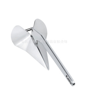 Ancre triangulaire Shenghui en acier inoxydable 316 poli miroir, matériel marin, accessoire de yacht, plaque d'ancrage à forte puissance de maintien - Product Image 4