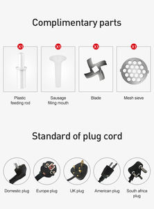 Horusステンレス鋼プロフェッショナル電気肉挽き機販売 - Product Image 3