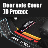 Tapis de sol de voiture en cuir de luxe 5D imperméables à double couche, ensemble complet, épaisseur 12 mm, pour Civic CHR HIACE Avalon