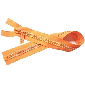 <span class=keywords><strong>Fermeture</strong></span> éclair en diamant noir à <span class=keywords><strong>double</strong></span> pierre, <span class=keywords><strong>fermeture</strong></span> éclair ouverte - Product Image 4