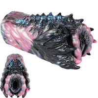 GEEBA Fantasy Masturbator für Männer, Monster Onahole aus Silikon, Taschenvagina, Penistrainer für Männer, Lebensechte Vagina mit Textur, Sexspielzeug für Männer