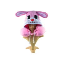 Oreiller cervical de voyage ergonomique en U personnalisé avec capuche en mousse à mémoire de forme portable et imperméable pour les voyages en avion