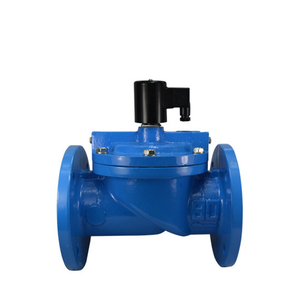 SONGO DC24V DN80 <span class=keywords><strong>3</strong></span> pulgadas brida de hierro fundido válvula de solenoide de agua - Product Image 1