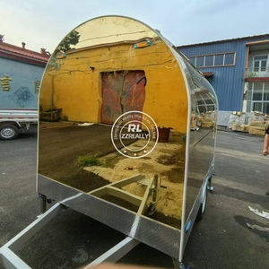 รถพ่วงสำหรับ2025รถเข็นทำจากผ้าฝ้ายรถเข็นทำจากผ้าฝ้ายสำหรับวางกาแฟในห้องครัวรถตู้พิซซ่า - Product Image 1