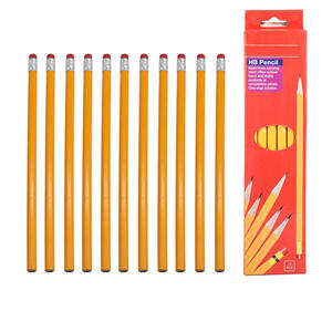 Custom Factory Bulk <b>Wooden</b> HB Graphite Pencils Set for Kids Learning & Promotional Purposes - Product Image 1