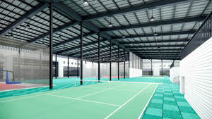 Estadio <span class=keywords><strong>de</strong></span> Baloncesto Interior con Estructura <span class=keywords><strong>de</strong></span> Acero Prefabricada, Diseño Personalizado, Pabellón <span class=keywords><strong>de</strong></span> Tenis - Product Image 6