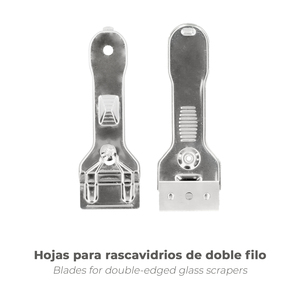 Lame rectangulaire pour grattoir à vitres domestique (5 pièces) - Product Image 4