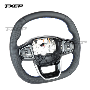 Volant en fibre de carbone personnalisé adapté à <span class=keywords><strong>Ford</strong></span> Transit C-MAX Kuga St V348 Tourneo Mk8 2018 2019 2023 <span class=keywords><strong>2021</strong></span> 2022 - Product Image 3
