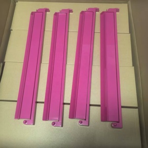 Supports de Mahjong américains en plastique massif Rose Res, supports de Mahjong modernes avec poussoirs intégrés - Ensemble de 4, 18 pouces / 47 cm - Product Image 6