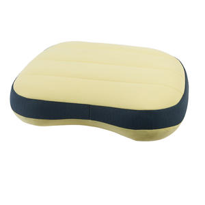 Almohada inflable en forma de U para exteriores, de nailon de 7 cm de grosor, portátil y plegable para camping, viajes, playa y uso en tiendas de campaña. - Product Image 2