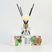Diffuseur à bâtonnets 50 ml, multi-parfums, huile essentielle d'aromathérapie sans flamme pour la maison et la chambre, désodorisant d'ambiance