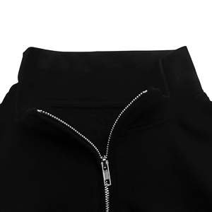 品牌品质大件商品全面检测休闲美式厚重黑色长袖字母防皱男士宽松衬衫 - Product Image 3