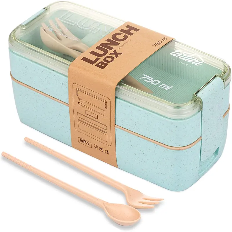 Trẻ em Bento hộp leakproof ăn trưa container dễ thương ăn trưa hộp cho trẻ em đũa máy rửa chén lò vi sóng an toàn ăn trưa thực phẩm container