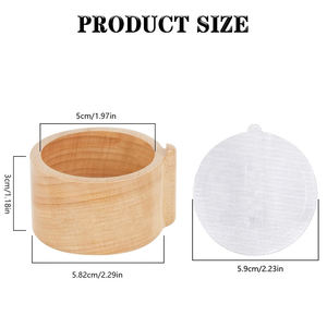 AM Store, artículo popular, cápsulas reutilizables Vertuo Cafe, <span class=keywords><strong>Kit</strong></span> de cápsulas de café con accesorios de madera para Coffee Bar Nivelador 57mm - Product Image 2