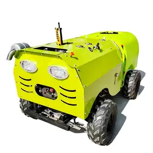 High Efficient Radio Controlled Diesel Engine electric start Farm Orchard Wheeled Agricultural Sprayer Robot