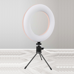 Éclairage Ring Light à LED de 6 pouces pour Studio Photo, 28W, 2700-5500K, lumière à intensité réglable, pour Smartphone - Product Image 1