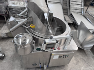 Frites automatiques de seau de secousse d'acier inoxydable 304 commercial, <span class=keywords><strong>friteuse</strong></span> de croustilles de casse-croûte - Product Image 6