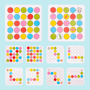 <span class=keywords><strong>Jeu</strong></span> éducatif en bois Montessori pour enfants : puzzle <span class=keywords><strong>de</strong></span> sciences, mathématiques, chimie, chiffres et formes, <span class=keywords><strong>flèches</strong></span> colorées - Product Image 3
