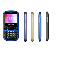 Téléphone portable chinois 4G T107 à double SIM de 2,3 pouces avec grand clavier QWERTY à vendre