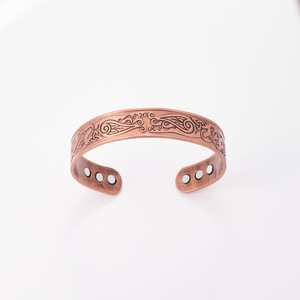 European American Style Retro <b>Copper</b> Magnetic Cuff <b>Bracelet</b> Eagle Design Men's Jewelry Bronze Color Gift Fashion <b>Bracelet</b> - Product Image 5