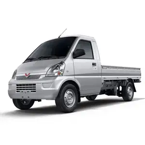 Cheap 4535*1595*1870 Electric Vehicle Mini Cargo Truck Wuling Pickup Electric Truck