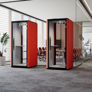 Cabine Telefoniche per Ufficio Insonorizzate e Private in Vendita, Pannelli Acustici Silenziosi, Pod da Ufficio Portatile Insonorizzato, Postazione di Lavoro - Product Image 1