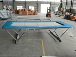 Trampolín de <span class=keywords><strong>gimnasia</strong></span> profesional directo de fábrica adecuado para niños adultos entrenamiento de <span class=keywords><strong>gimnasia</strong></span> barato elástico de alta seguridad - Product Image 3