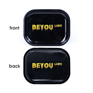Ensemble d'accessoires pour fumeurs BEYOU LABS avec papiers à rouler, porte-briquet, plateau, cendrier et broyeur - Product Image 2