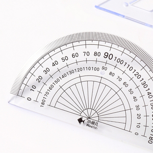 Cartoon 20Cm Flexibele Pvc Liniaal Set Geometrische Plastic Wiskunde Tools Voor Scholieren - Product Image 6