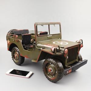Nouveau modèle <span class=keywords><strong>miniature</strong></span> de <span class=keywords><strong>Jeep</strong></span> Willis en métal moulé sous pression, modèle réduit de voiture, modèle <span class=keywords><strong>miniature</strong></span> de voiture, jouet, 1:18, voitures en métal - Product Image 3