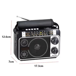 Radio Portátil MK-511 BT con Doble Altavoz, Alta Potencia, Multibanda, Sintonización de Alta Calidad, Multifunción, Tipo Tarjeta, Unidad USB - Product Image 2
