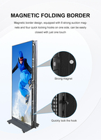Panel Layar LED, Signage Digital dan Layar, Peralatan Komersial, Layar LED untuk Periklanan, Stand Display
