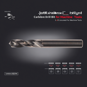 Foret en carbure 3xD non revêtu pour machines-outils - Product Image 3