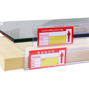 علامة عرض البضائع القابلة للتعديل البوب مقاطع عرض سعر العلامة الإعلانية سوينغ الربيع مع التعبئة البيضاء - Product Image 4