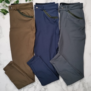 Legging berkuda pria warna putih grosir, dengan bantalan lutut silikon, nyaman, elastis, dan pas badan. - Product Image 5