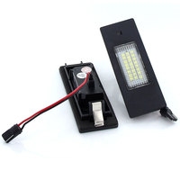 Lampe de plaque d'immatriculation led blanche 12v pour BMW série 1 E87N E85 Z4 E86 série 6 E63 E64