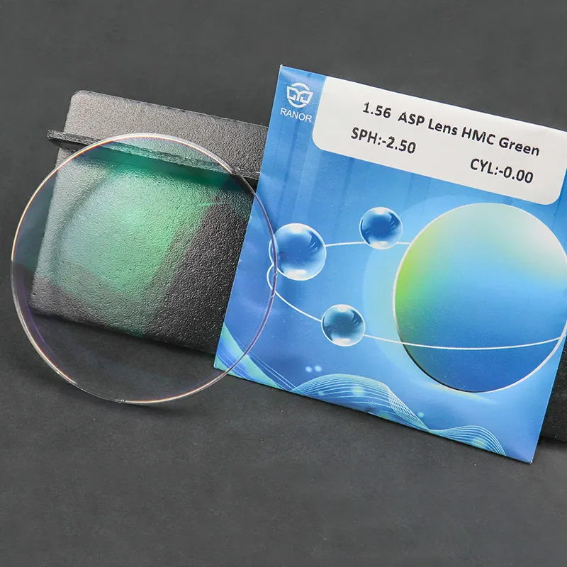 Cheap Price 156 HMC EMI Optical Lens Manufacturer Optical Glass Convex Lens eyeglasses lenses wholesales 156