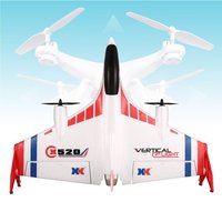 Недавно WLTOYS XK X520 самолет X520-W 2,4G 6CH 5G 720P 5G Wi-Fi FPV VTOL вертикальный взлет 3D EPP самолет RTF радиоуправляемые игрушки