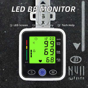 Новейший дизайн тонометра на запястье с LED-дисплеем, усовершенствованный ручной монитор артериального давления, устройство для измерения давления - Product Image 2