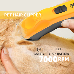 Tondeuse électrique silencieuse rechargeable LILIPRO ZP-301 pour animaux de compagnie, tondeuse à poils pour chien, rasoir pour animaux, ensemble de produits de <span class=keywords><strong>toilettage</strong></span> sans fil pour chat - Product Image 2
