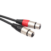 Câble audio RCA double de 1 mètre, 2 mètres, 3 mètres, pour console de mixage double cassette, amplificateur HIFI, Lotus vers audio entièrement équilibré