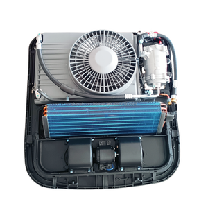 Batería 12 <span class=keywords><strong>voltios</strong></span> aparcamiento techo AC sistema acondicionador DC 24V 12 V aire acondicionado eléctrico para camión - Product Image 2