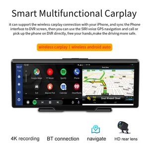 Car Dvr Dashcam Video Recorder Car Blackbox Dashcam Pour Vehicle 1080P/4K Dash Cam Built In Wifi Car Dashboard Camera