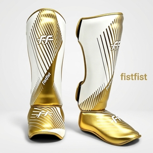 Parastinchi Professionali Fistfist in Pelle PU, Resistenti e Confortevoli, per Kickboxing, Muay <span class=keywords><strong>Thai</strong></span>, Boxe e Allenamento - Product Image 1