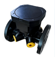 Compteur d'eau à ultrasons de grand diamètre à double canal DN50-300mm IP68 prépayé Compteur d'eau numérique intelligent Lora Rs485 Fabricant