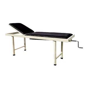 Factory Price Manufacturer Good Sale Head Adjustable Manual Pediatric Examination Table Patient Medical Examination Bed