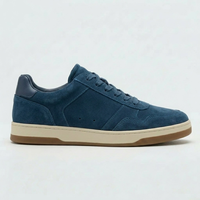 Chaussures de marche basses personnalisées pour hommes en cuir et daim de luxe à lacets avec logo – Fabricants de chaussures à faible MOQ