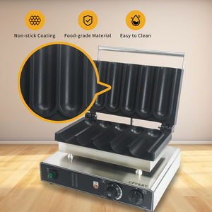 Machine à gaufres électrique professionnelle en <span class=keywords><strong>acier</strong></span> inoxydable pour wraps de poulet au New-Mexique, barbecue et burritos - Product Image 3