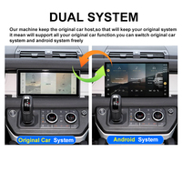 STWEI pour Land Rover Defender 2020-2025 Autoradio multimédia Android 14 11,4 pouces Écran incurvé haute définition Carplay