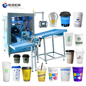 Nhà máy-trực tiếp tự động thiết bị in ấn hai màu cốc giấy Màn hình máy in với đèn LED cho khô chữa - Product Image 1